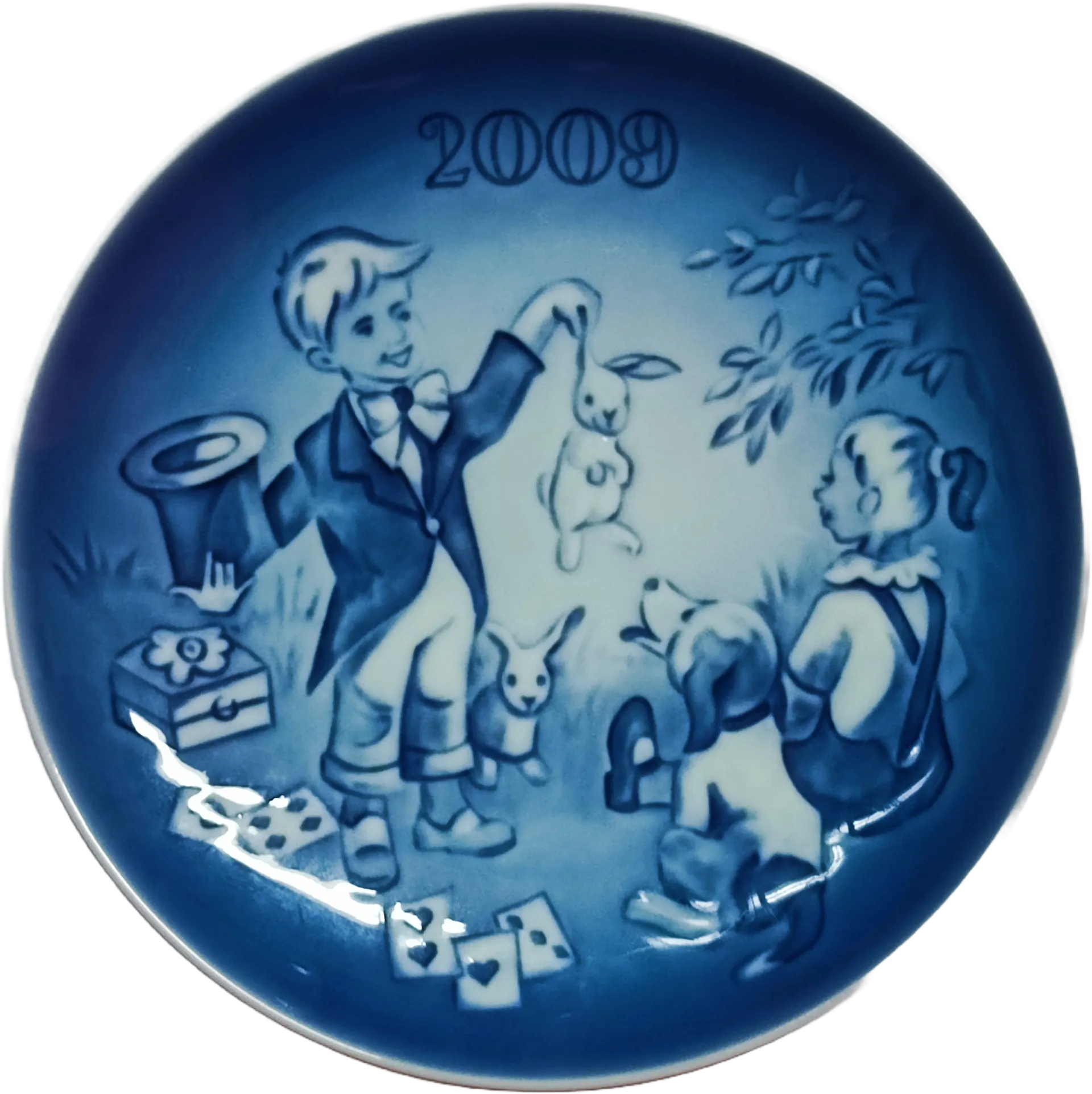 2009 Bing Grondahl - Piatto del Bambino - Children's Day The Little Magician