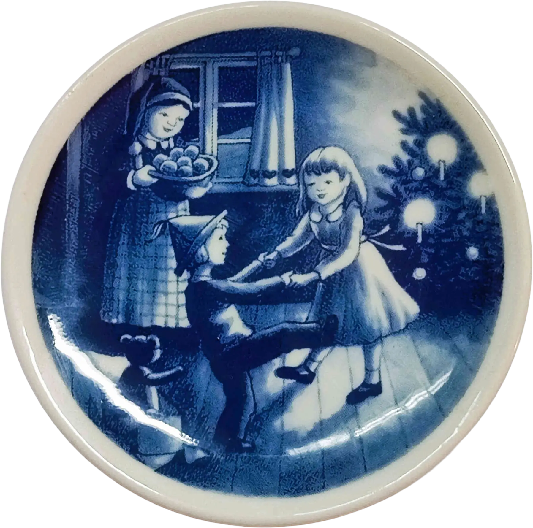 2002 · Bing & Grøndahl Christmas Plaquette – Dancing by the Tree