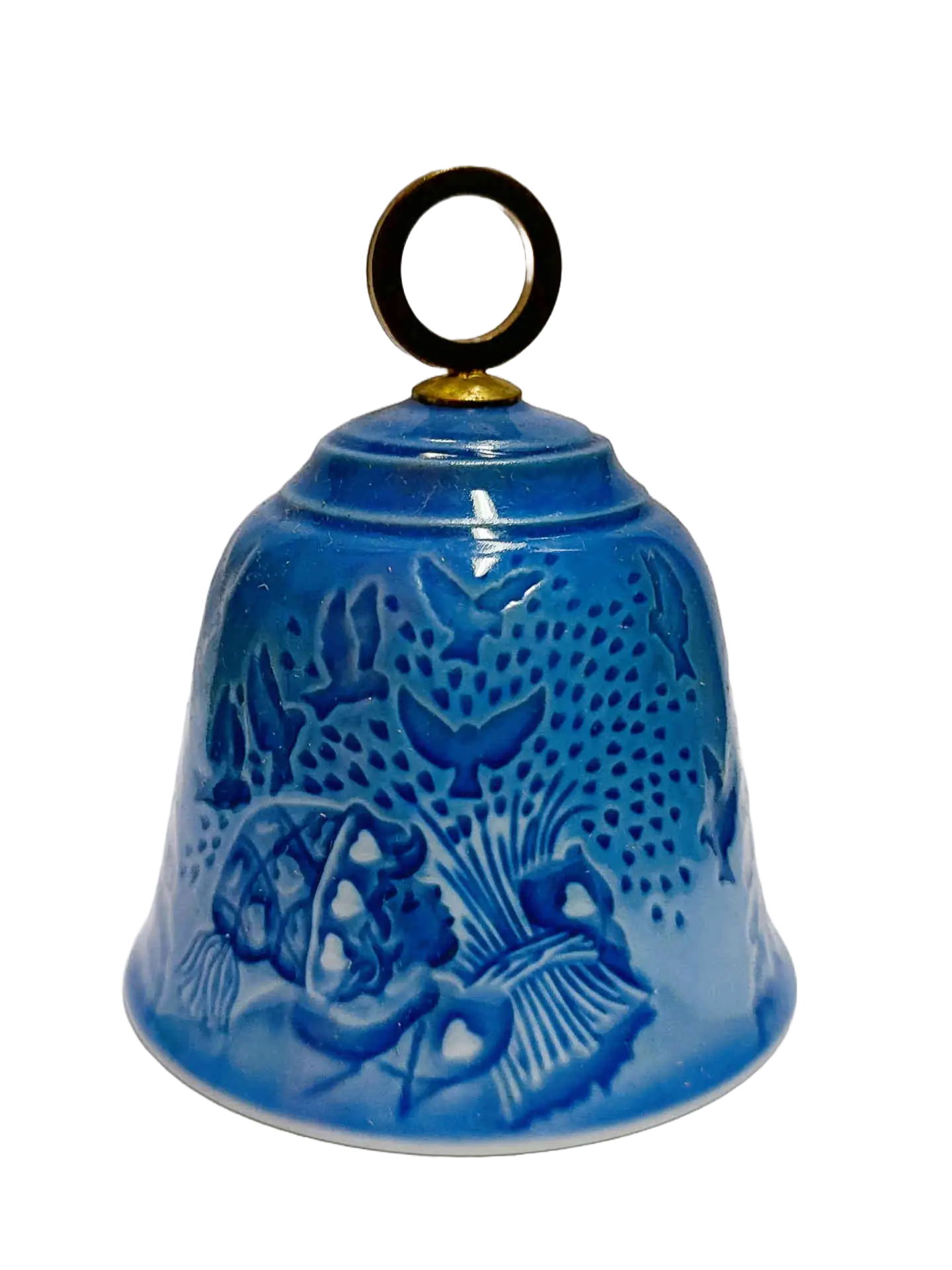 1981 Bing & Grøndahl Christmas Bell - Campanella di Natale - Christmas Peace