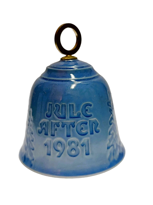 1981 Bing & Grøndahl Christmas Bell - Campanella di Natale - Christmas Peace