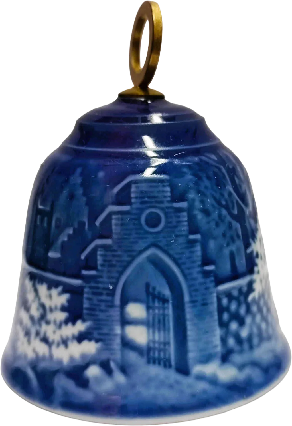 1986 Bing & Grøndahl Christmas Bell - Campanella di Natale - Silent Night Holy Night