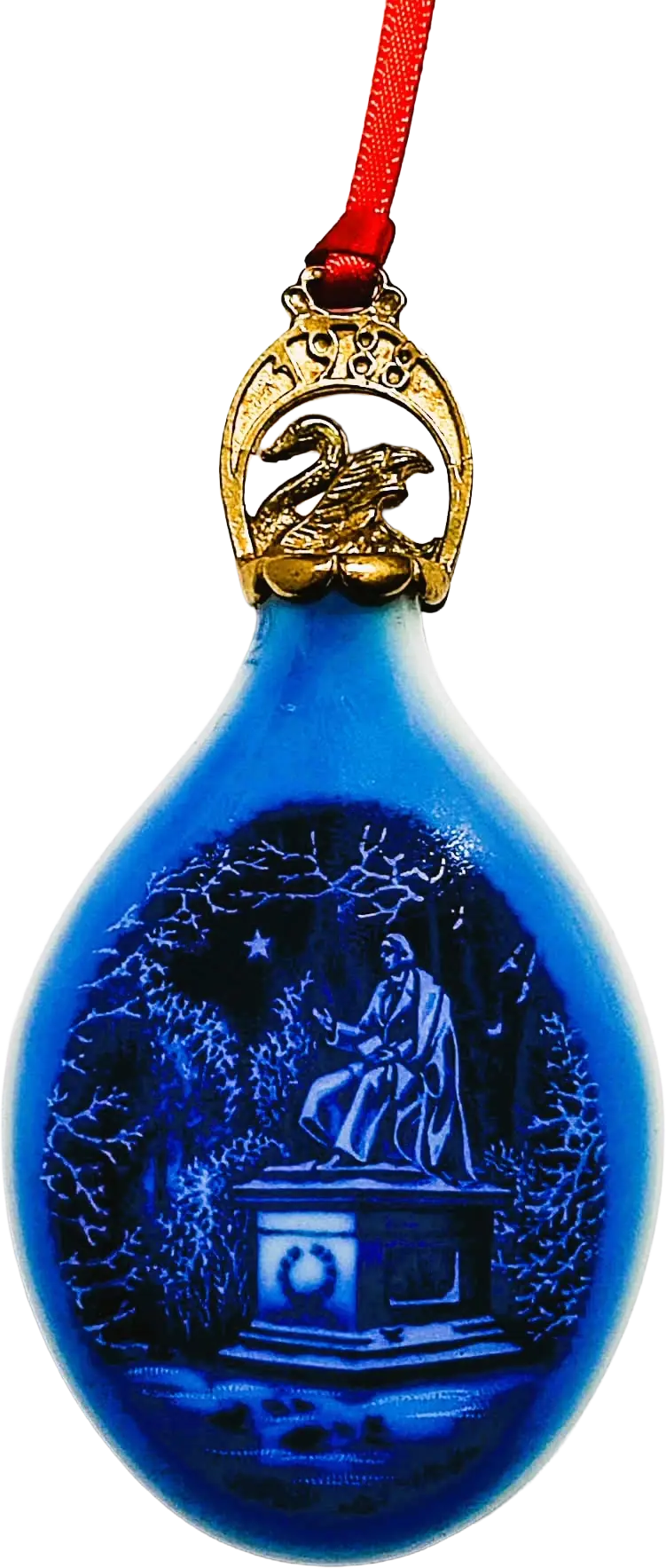 1988 Bing & Grøndahl - Christmas Drop Goccia - Hans Christian Andersen in the Kings Garden