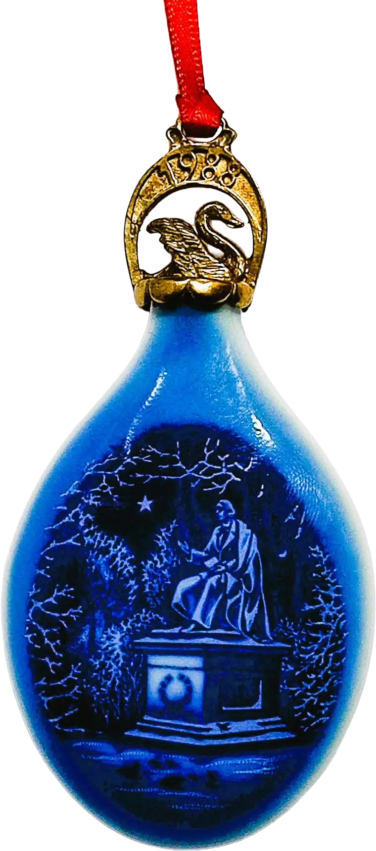 1988 Bing & Grøndahl - Christmas Drop Goccia - Hans Christian Andersen in the Kings Garden