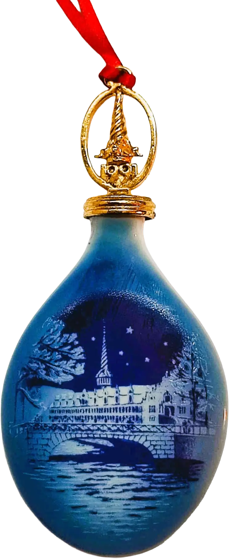1991 Bing & Gorndahl - Christmas Drop Goccia - Copenhagen Stock Exchange