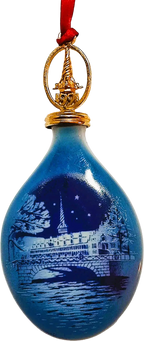 1991 Bing & Gorndahl - Christmas Drop Goccia - Copenhagen Stock Exchange