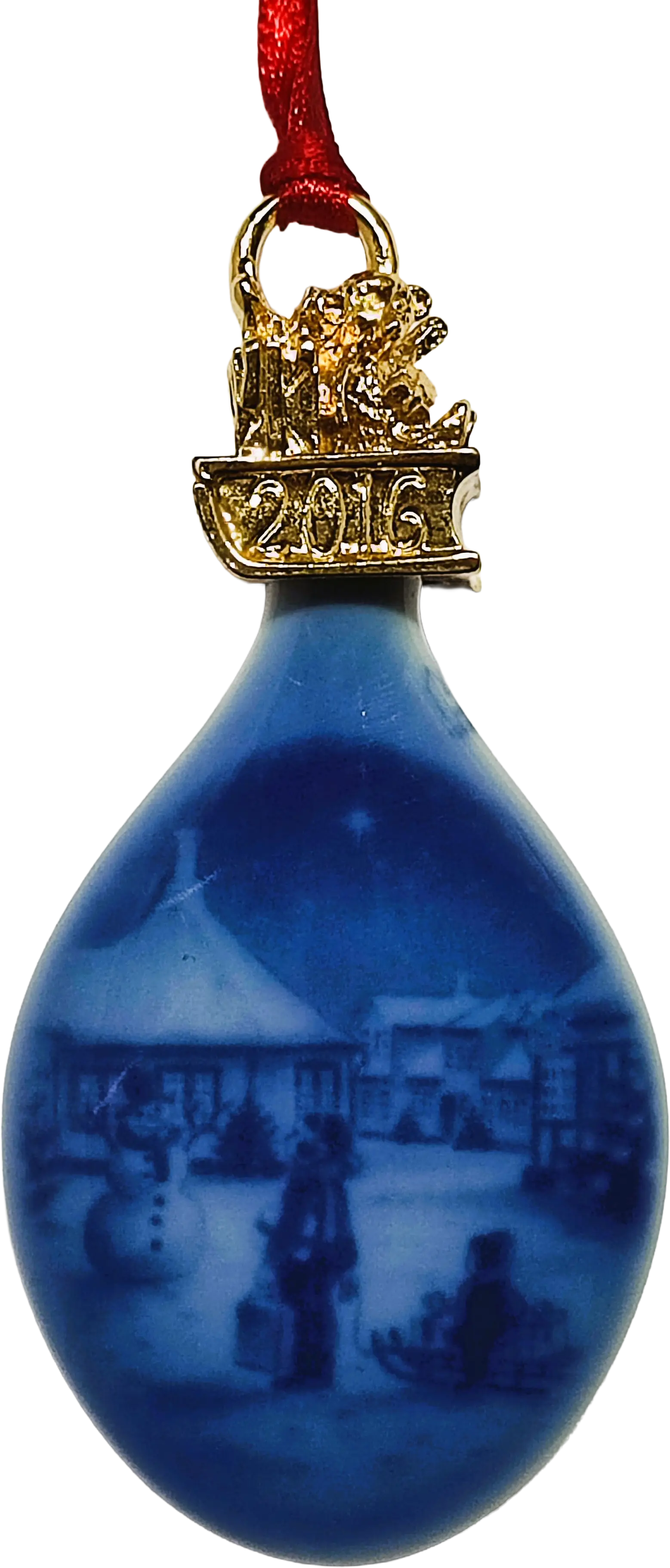 2016 Bing & Grøndahl Christmas Drop Goccia - Hans Christian Andersen's childhood Home