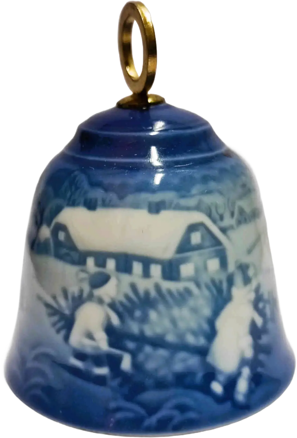 1982 Bing & Grøndahl Christmas Bell - Campanella di Natale - The Christmas Tree