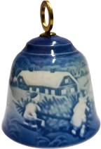 1982 Bing & Grøndahl Christmas Bell - Campanella di Natale - The Christmas Tree