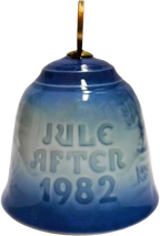 1982 Bing & Grøndahl Christmas Bell - Campanella di Natale - The Christmas Tree