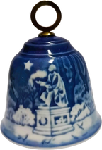 1988 Bing & Grøndahl Christmas Bell - Campanella di Natale- In the Kings Garden