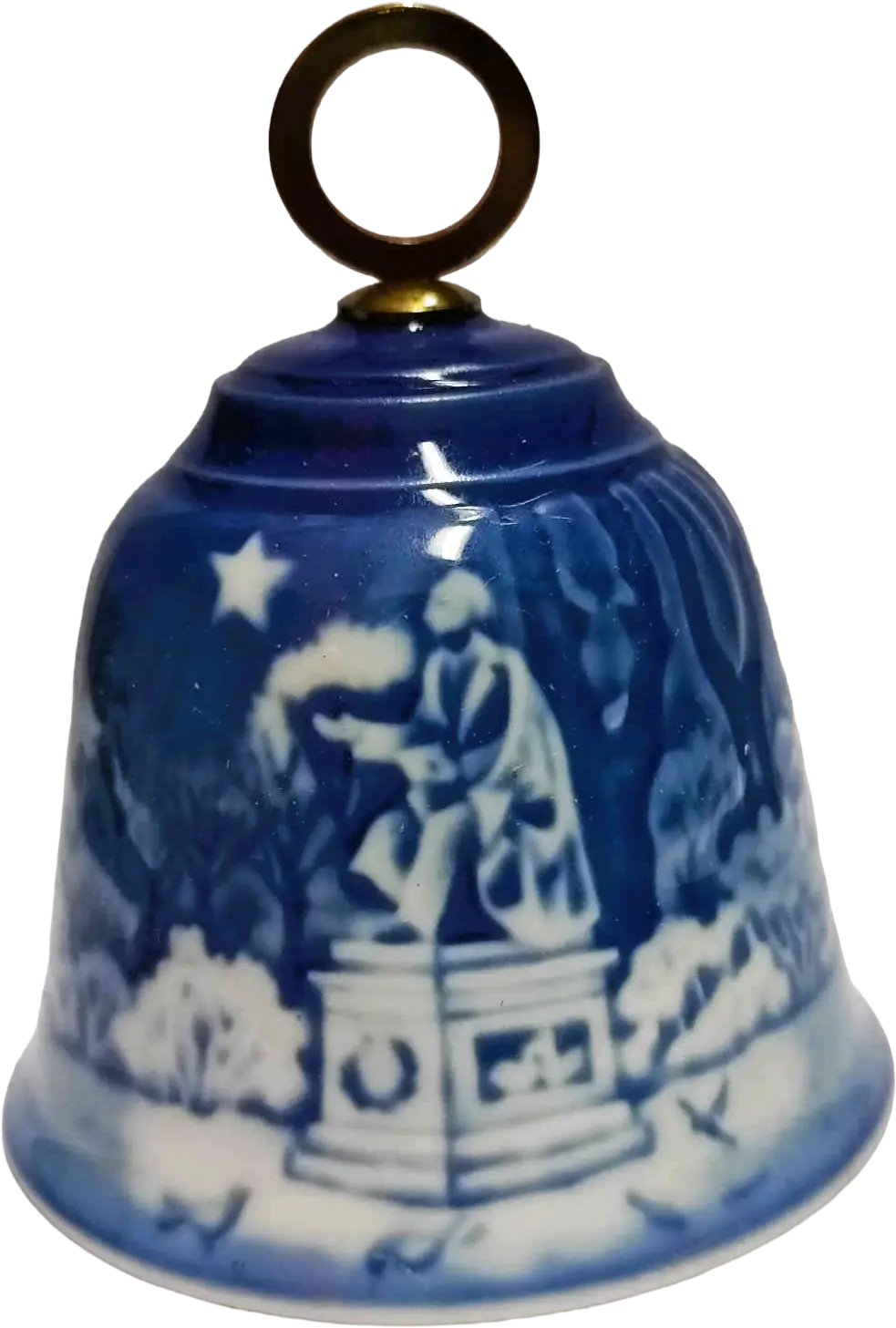 1988 Bing & Grøndahl Christmas Bell - Campanella di Natale- In the Kings Garden