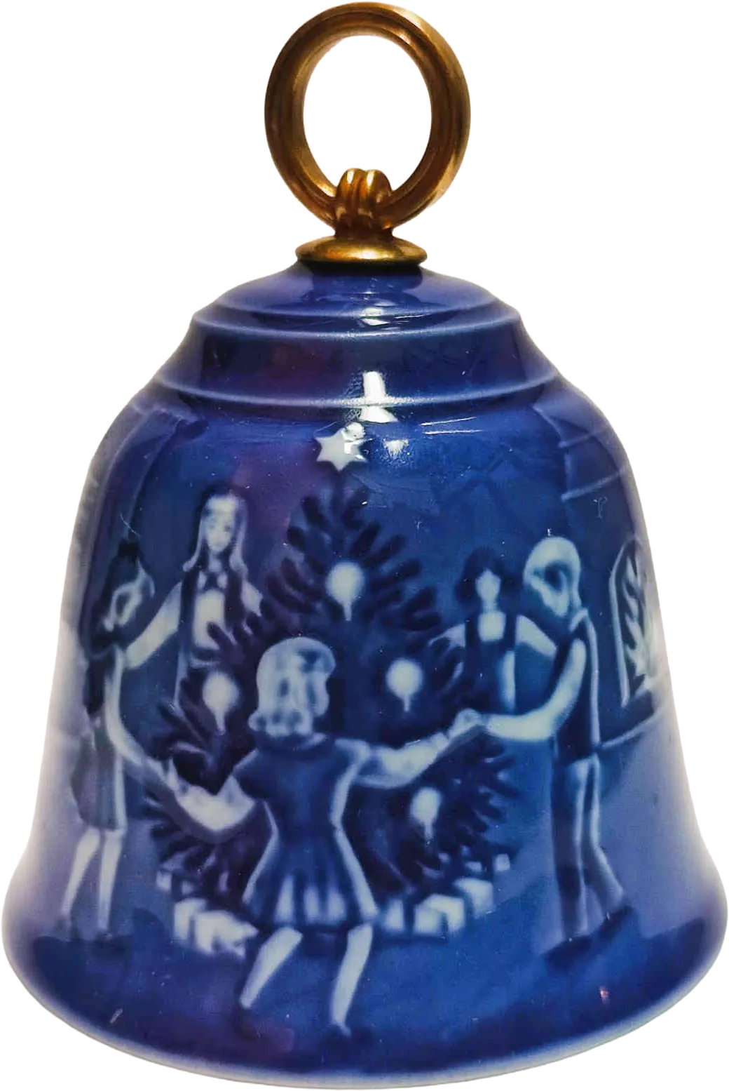 1999 Bing & Grøndahl Christmas Bell - Campanella di natale - Dancing on Christmas Eve