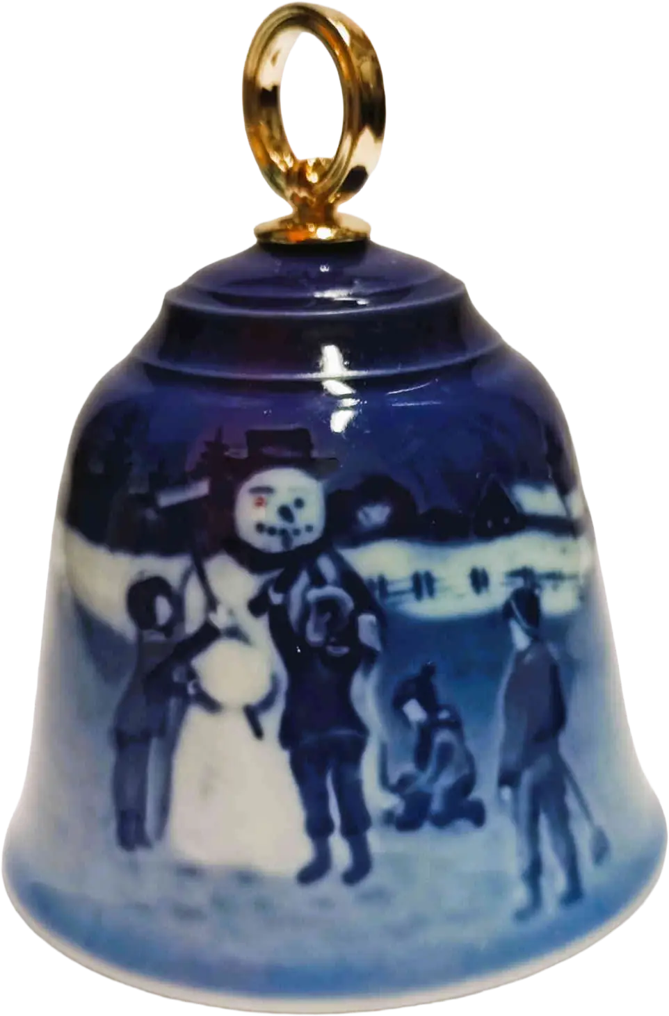 2003 Bing & Grøndahl Christmas Bell - Campanella di natale - Frosty the Snowman