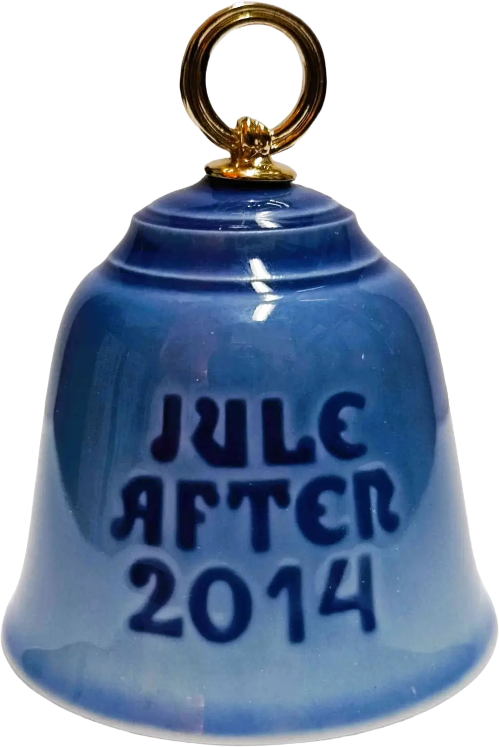 2014 Bing & Grøndahl Christmas Bell - Campanella di natale - Sledge ride in the snow