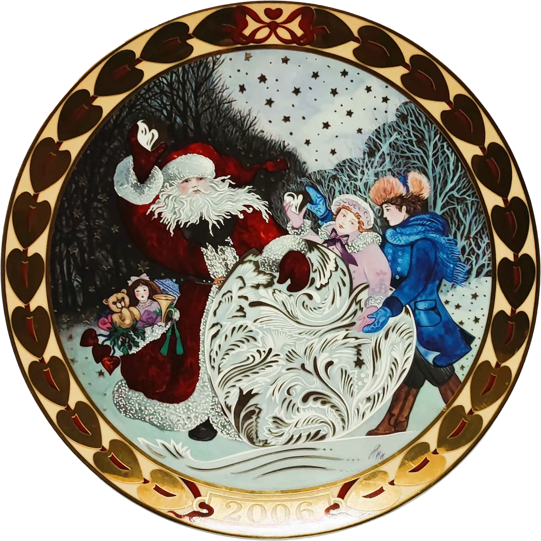 2006 Royal Copenhagen Cuori di Natale - Christmas Heart