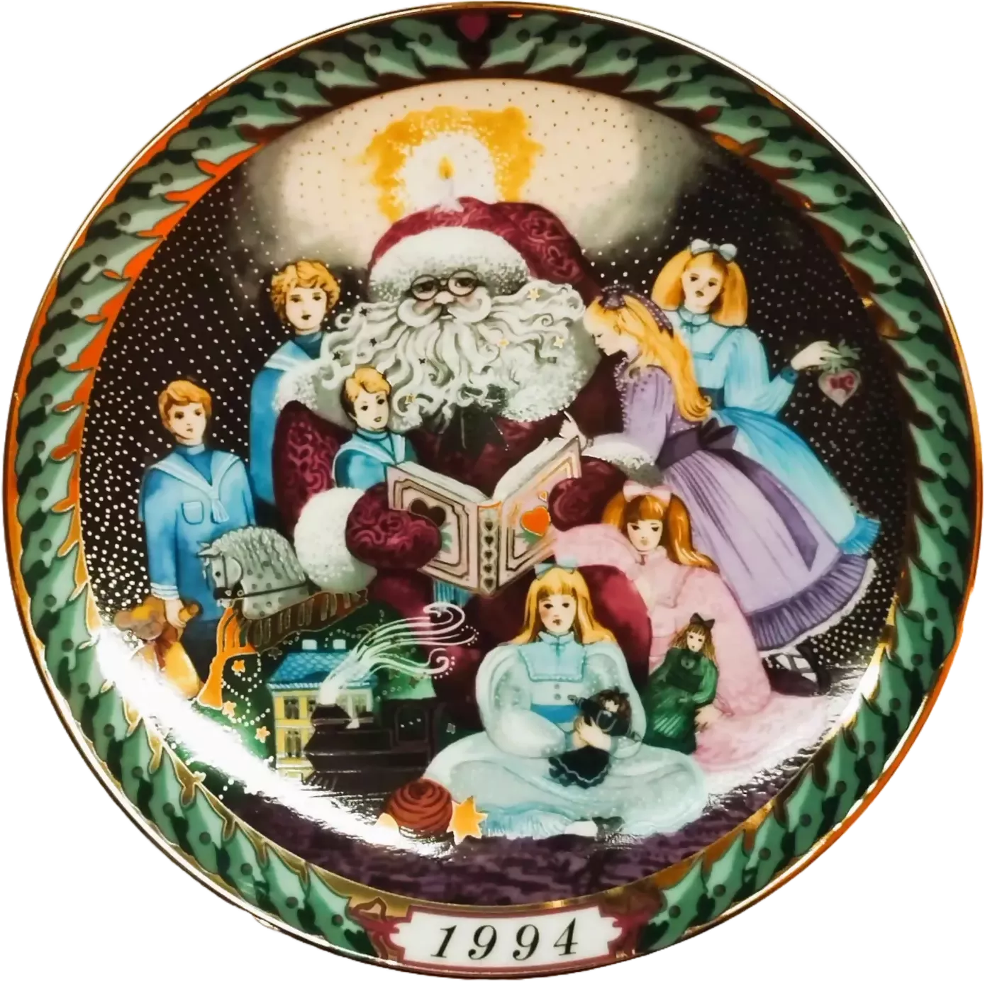 BG-SS-1994-piatto-santa-claus-babbo-natale-bing-grondahl-christmas-stories-front