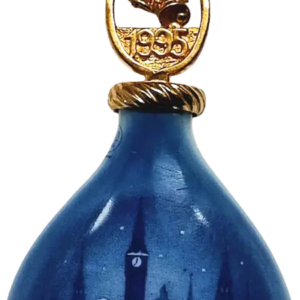 Goccia di Natale 1995 Bing & Grøndahl - Le Torri di Copenhagen - Jørgen Nielsen - Bianco; Blu; Oro