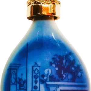 Goccia di Natale 2015 Royal Copenhagen - Giorni di Natale - Sven Vestergaard - Bianco; Blu; Oro